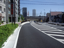 施工事例：船橋市新設市道03