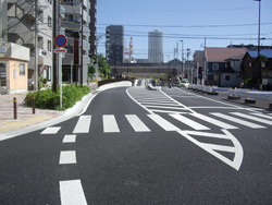 施工事例：船橋市新設市道04