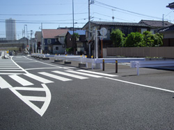 施工事例：船橋市新設市道08